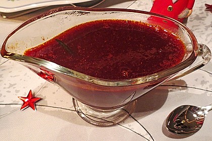 Herzhafte dunkle Sauce zu NT gegartem Fleisch 2