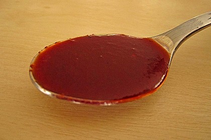 Herzhafte dunkle Sauce zu NT gegartem Fleisch 8
