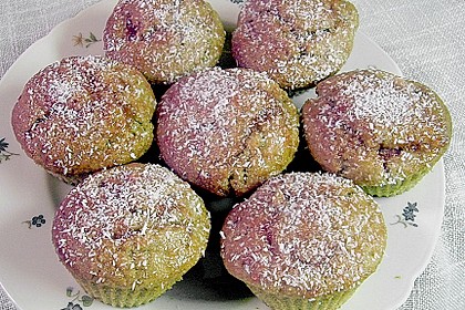 Erdbeer - Rhabarber - Muffins