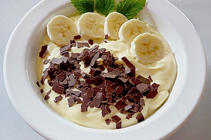 Beschwipste Bananencreme 1