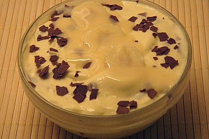 Beschwipste Bananencreme 2