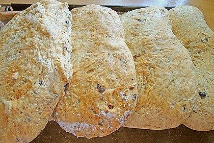 Ciabbata mit Paprika, Parmesan und italienischen Gew&uuml;rzen 2