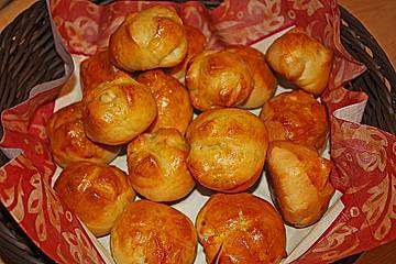 Pampuschki mit Knoblauch