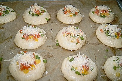 Laugent&ouml;rtchen mit K&auml;se und Paprika 2