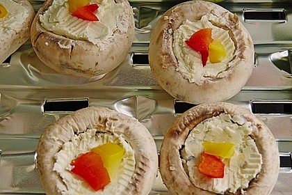 Gef&uuml;llte Champignons