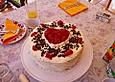 Erdbeertorte 'Schwarzwaldm&auml;del'