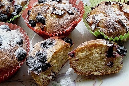 Muffins mit verschiedenem Obst 2