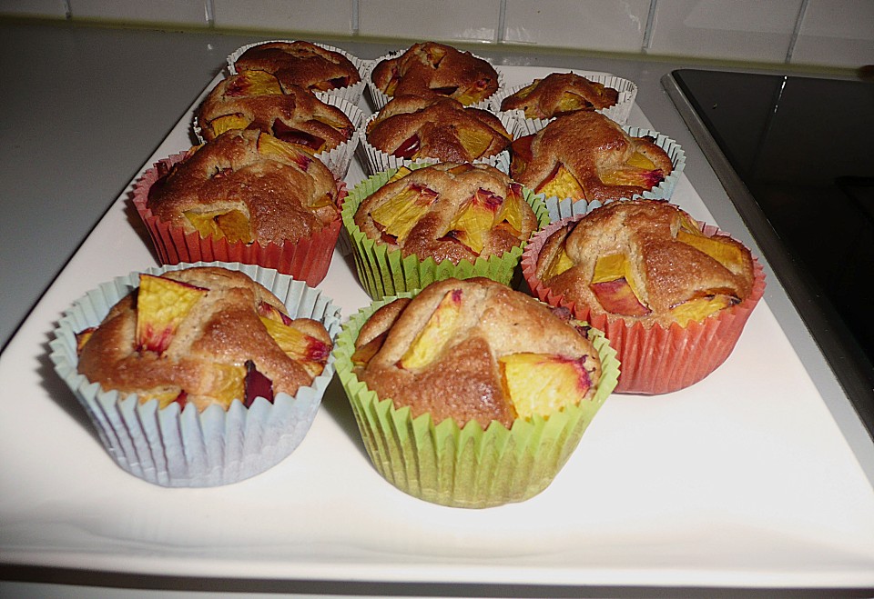 Muffins mit verschiedenem Obst (Rezept mit Bild) von michnikova ...