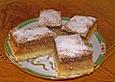 Apfelkuchen mit M&uuml;rbeteig und Kakaobiskuit
