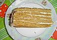 Honigkuchen mit Grie&szlig;f&uuml;llung