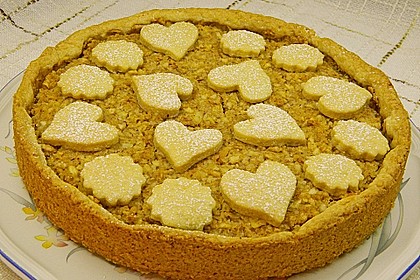 Apfelkuchen mit N&uuml;ssen oder Mandeln 6