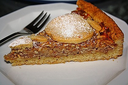 Apfelkuchen mit N&uuml;ssen oder Mandeln 9