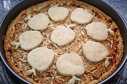 Apfelkuchen mit N&uuml;ssen oder Mandeln 19