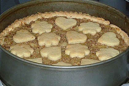 Apfelkuchen mit N&uuml;ssen oder Mandeln 24
