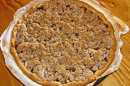 Apfelkuchen mit Streuseln, ohne Ei 4