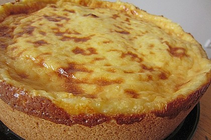 Apfelkuchen mit Vanillepudding 1