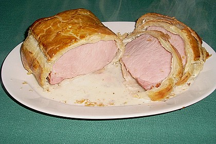 Kasseler in Bl&auml;tterteig