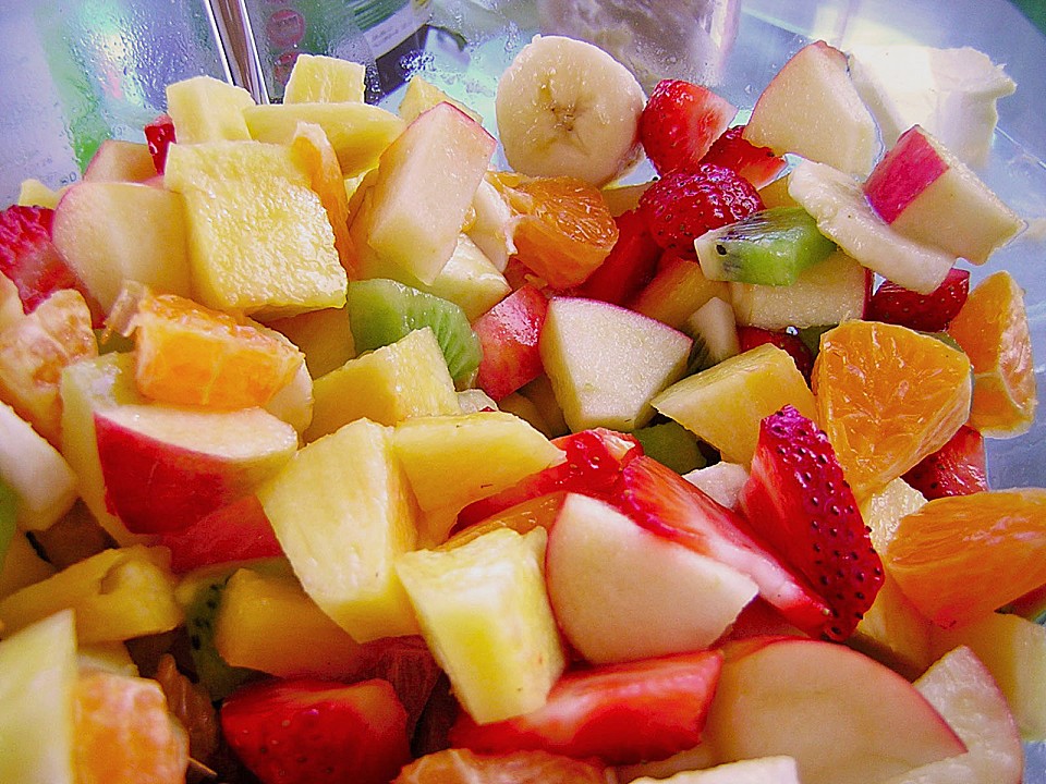 Obstsalat (Rezept mit Bild) von tweeeny | Chefkoch.de