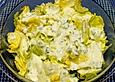 Sommersalat mit leichtem Dressing