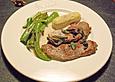 Kalbsschnitzel mit Parmesan - Salbei - Schaum