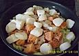 Liebelei von Fisch und Fenchel mit Jakobsmuscheln