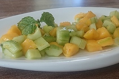 Mango - Gurken - Salat 2