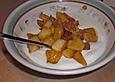 Gebratener Apfel mit Honig