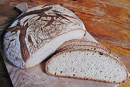 Leckeres Brot mit Buttermilch, Dinkel- und Weizenmehl 5