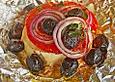 Schafsk&auml;se gebacken