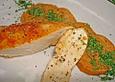 Glasierte H&uuml;hnerbrust mit Harissa und Batatentalern