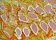 Thunfisch an Sesam auf Julienne - Gem&uuml;se, asiatische Art