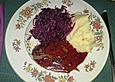 Hirschmedaillons in pfiffiger Preiselbeer - Rahmsauce