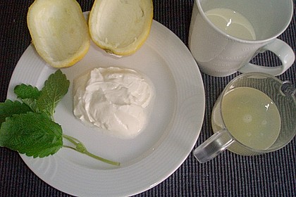 Frozen Joghurt 'Zitrone' 4
