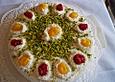 Himbeer - Pfirsich - Torte