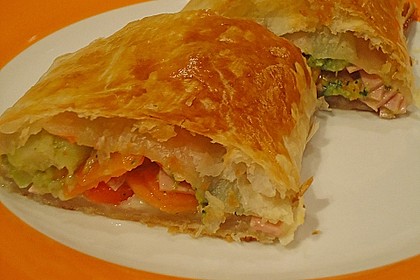 Brokkoli - Leberkäse - Strudel 5