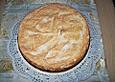 Kokosbaiserkuchen mit Rhabarber