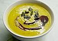 K&uuml;rbis - Karotten - Cremesuppe