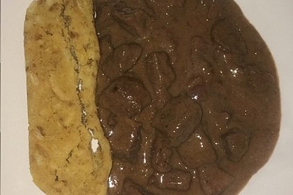 Hirschbraten in Rotwein - Kirschsauce 11