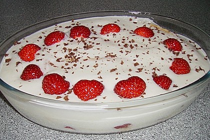 Joghurt - Tiramisu mit Erdbeeren 1