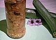 Eingekochte Zucchini