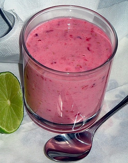 Himbeer - Smoothie (Rezept mit Bild) von Chrissy79 | Chefkoch.de