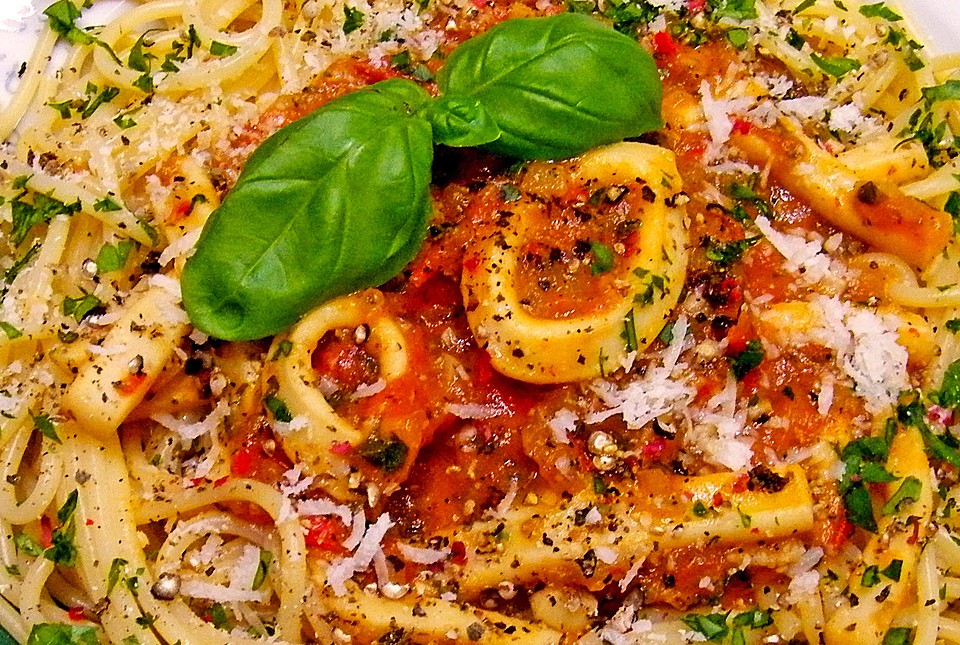 Tintenfisch - butterweich (Rezept mit Bild) von