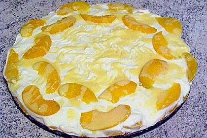 Philadelphia - Torte Pfirsich - Eierlik&ouml;r
