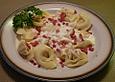 Tortellini mit Schinken - Sahne
