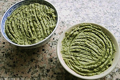 Gr&uuml;ne Knoblauch - Kartoffelcreme