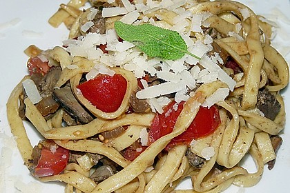 Tagliatelle mit Leber und Salbei 3