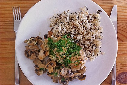 &Uuml;berbackene Putenschnitzel 1