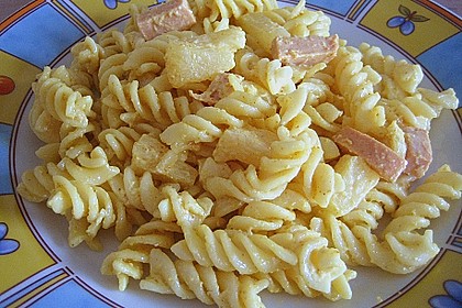 Nudelsalat mit Curry 1