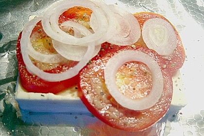 Gebackener Schafsk&auml;se in Folie