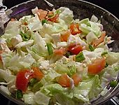 Tomaten - Mozzarella - Salat (Bild)